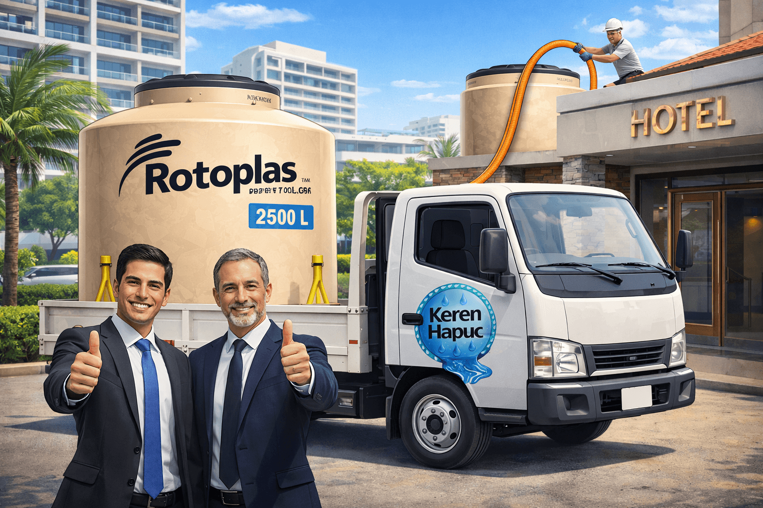Servicio de agua para empresas